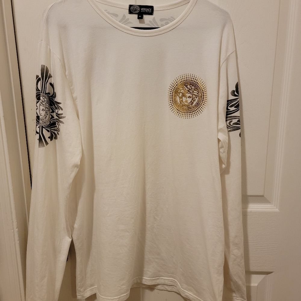 Men's Long Sleeve Versace Shirt